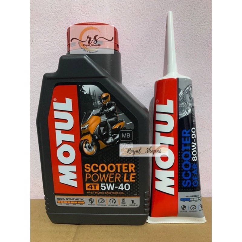 Jual Paket Oli Motul Scooter Ml Liter Oli Gardan Motul Ml