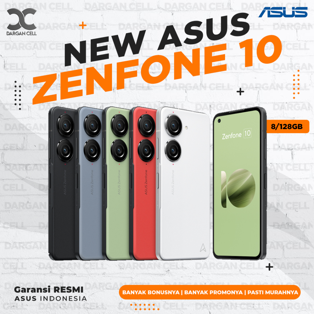 Jual Asus Zenfone 10 8/128 Super AMOLED, Android 13 Snapdragon 8 Gen 2 -  Garansi Resmi Asus