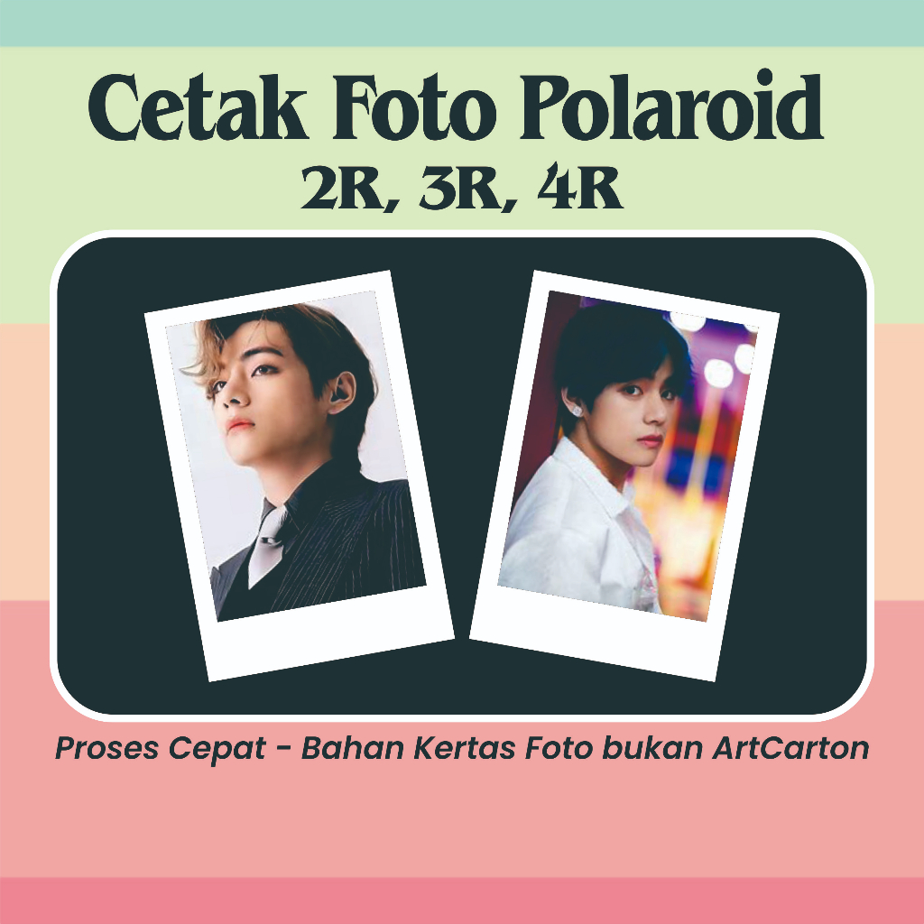 Jual Cetak Foto Polaroid Ukuran 4r 3r 2r Shopee Indonesia 2784