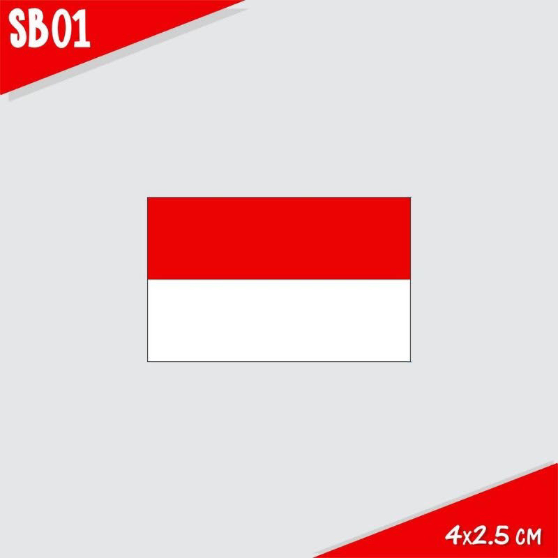 Jual Stiker Bendera Merah Putih Shopee Indonesia 4635