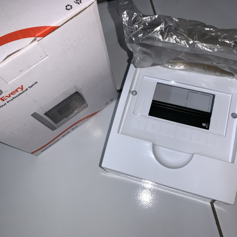 Jual Box MCB Bok outbow OB surface mounted 6P 6 ways grup | Shopee ...
