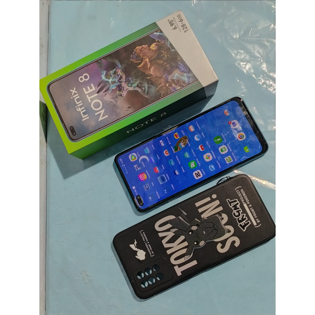 Jual Infinix Note 8 6128gb Second Original Shopee Indonesia