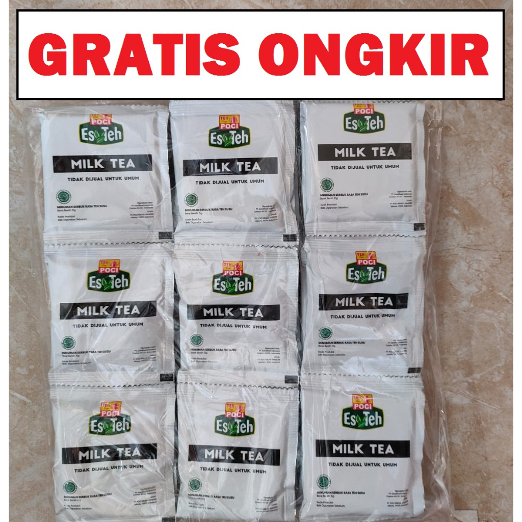 Jual rsk- serbuk rasa teh poci milk tea, RENCENG (10sach), essence ...