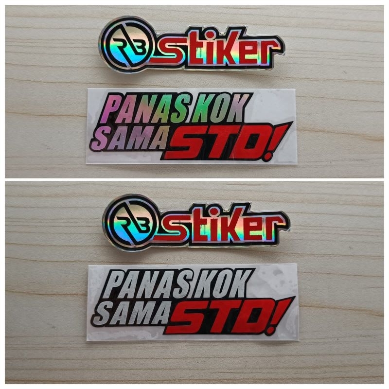 Jual Stiker panas kok sama standar sticker motor cutting | Shopee Indonesia