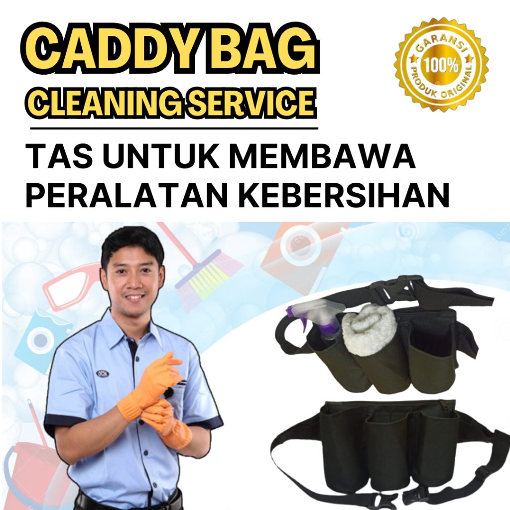 Jual caddy bag cleaning service untuk membawa peralatan kebersihan pira