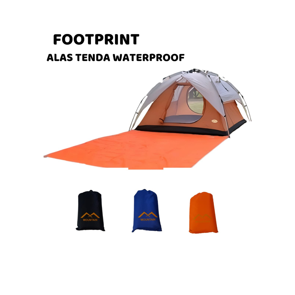 Jual FOOTPRINT ALAS TENDA CAMPING WATERPROOF BERGARANSI | Shopee Indonesia