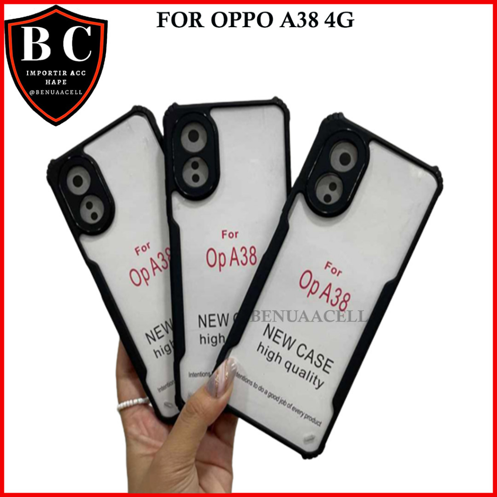 Jual Case Armor Shockproof Oppo A38 4g A98 5g A18 A17 A17k A16 A16e