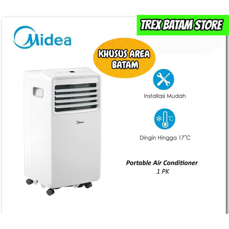 Jual MIDEA PORTABLE AC AIR CONDITIONER 1/2 & 1 PK MPHA 05CRN7 09CRN7