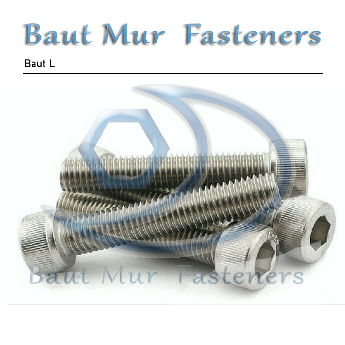 Jual BAUT L STAINLESS M12 X 120MM SS304 SUS 304 | Shopee Indonesia