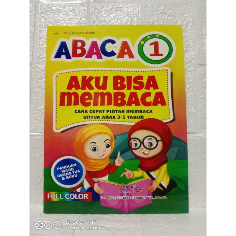 Jual Buku Abaca 2 Aku Lancar Membaca Full Warna A4 ORIGINAL FULL COLOUR ...