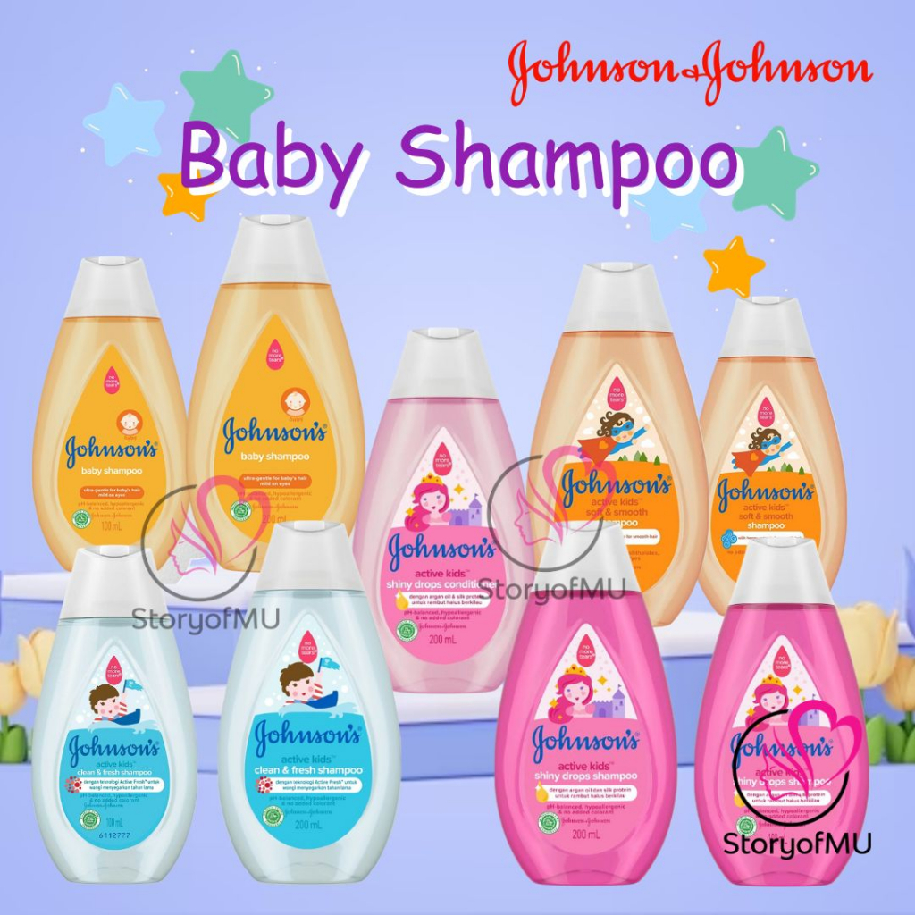 Jual JOHNSON'S Johnson Baby Shampoo Conditioner 100ml 200ml Gold Soft