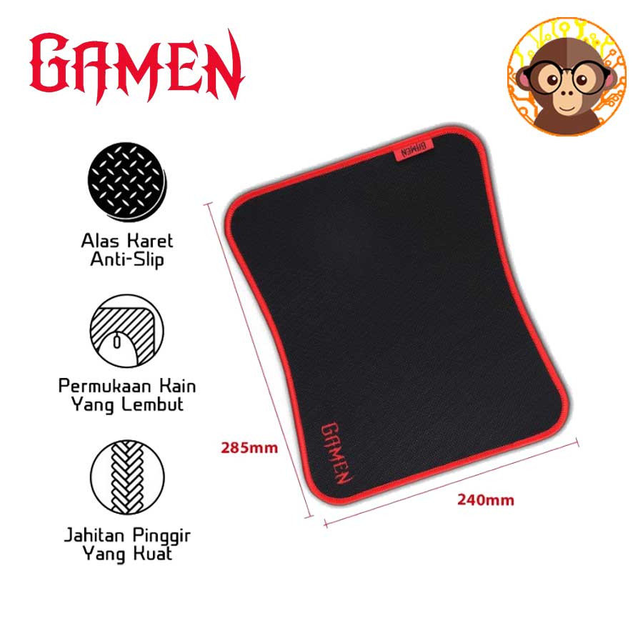 Jual Mousepad Gamen GPM Anti Slip Rubber Base Gaming Original Ori 100