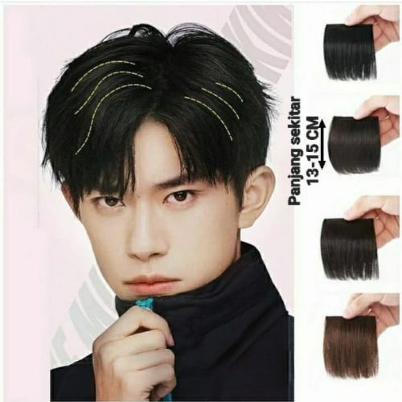 Jual HAIR EKSTENSION PENEBAL RAMBUT PRIA WANITA PENAMBAH VOLUME RAMBUT ...