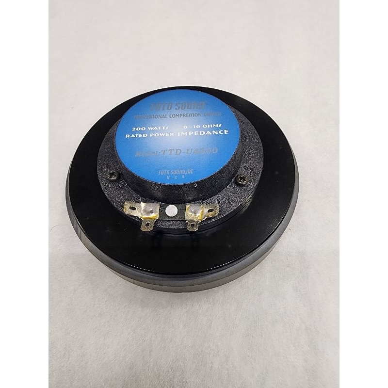 Jual compresion driver tweter toto sound TTD U 4500 / U4500 VC 2 inch ...