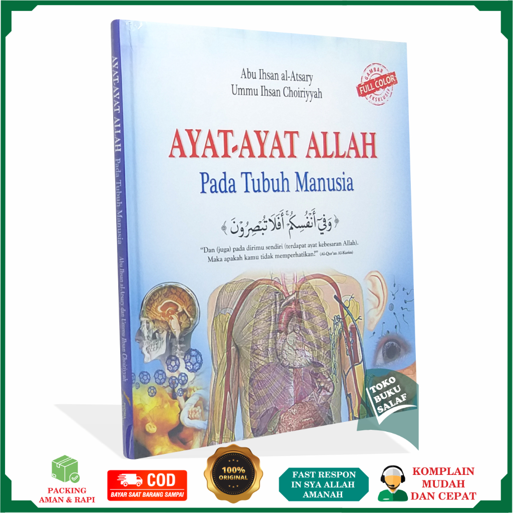 Jual Ayat Ayat Allah Pada Tubuh Manusia Original Karya Abu Ihsan Al