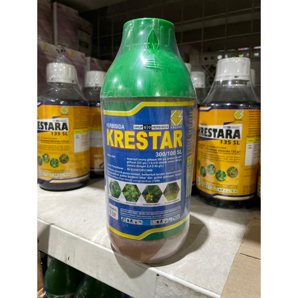 Jual Obat Rumput Sistemik Krestar 1L 300SL | Shopee Indonesia