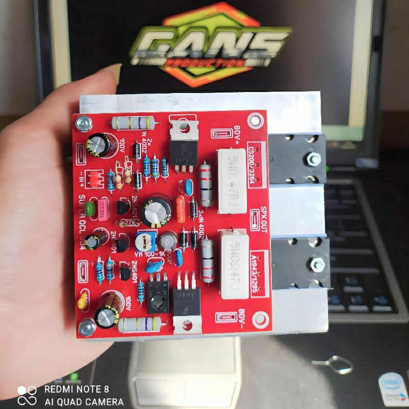 Jual kit driver socl 504 - kit power amplifier - driver super socl
