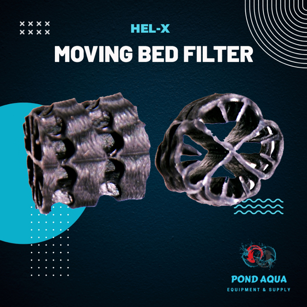 Jual Moving Bed Filter Media Helix Kaldness Filter Koi 50 Liter