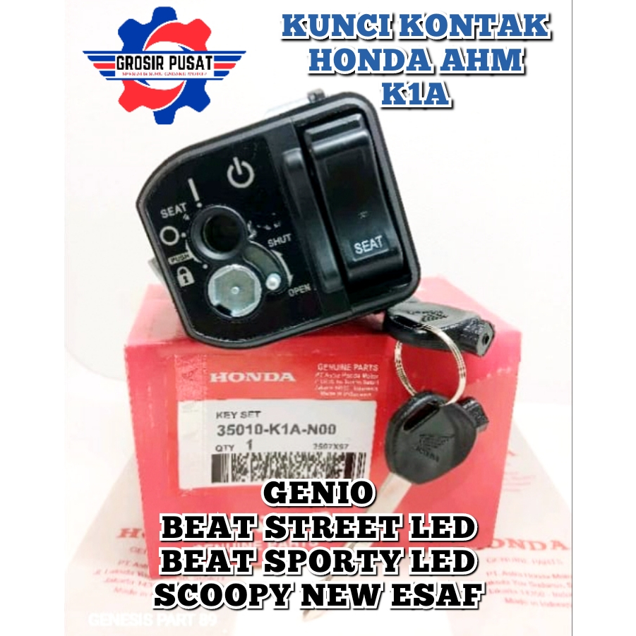 Jual Kunci Kontak Set Genio Keyset K A Konci Kontak Beat Sporty Led Key Set Kontak Honda Scoopy