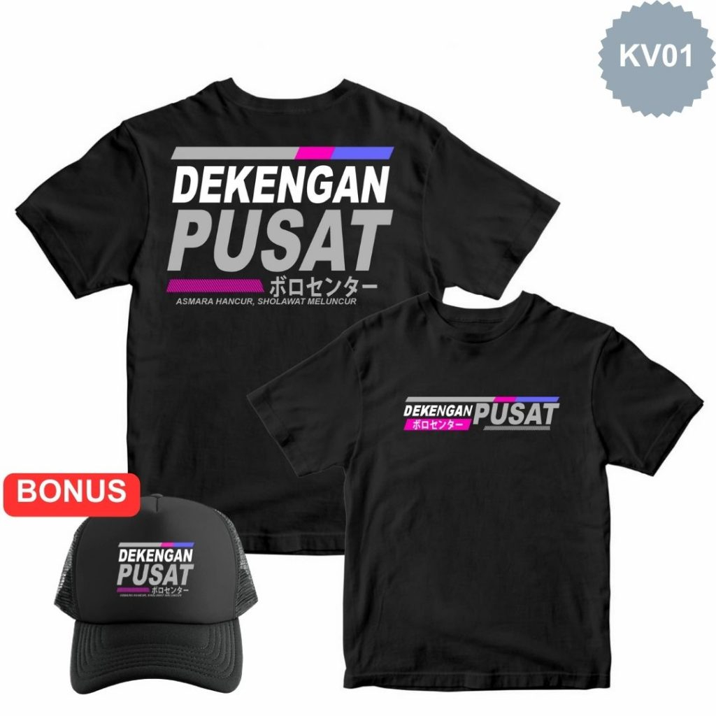 Jual Viralbreyid Kaos Distro Dekengan Pusat Cotton Combed Premium Gratis Sticker Shopee