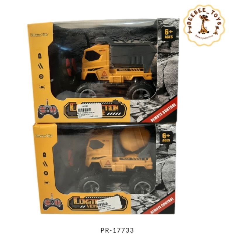 Jual PR-17733 TRUCK REMOTE CONTROL /RC CONTRUCTION VEHICLE TRUCK BAK ...