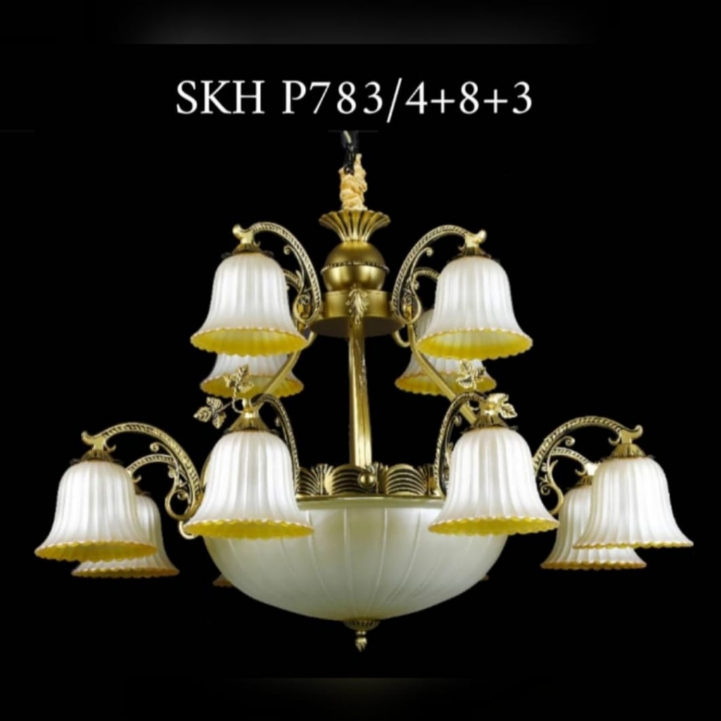 Jual 783-4+8+3 LAMPU GANTUNG KLASIK ANTIK RUANG TAMU TERAS PENDANT LAMP ...