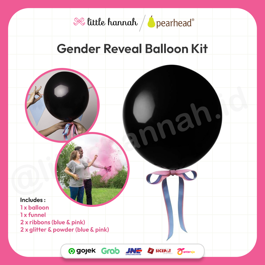 Jual Pearhead Gender Reveal Balloon Kit / Balon Gender Reveal Shopee Indonesia