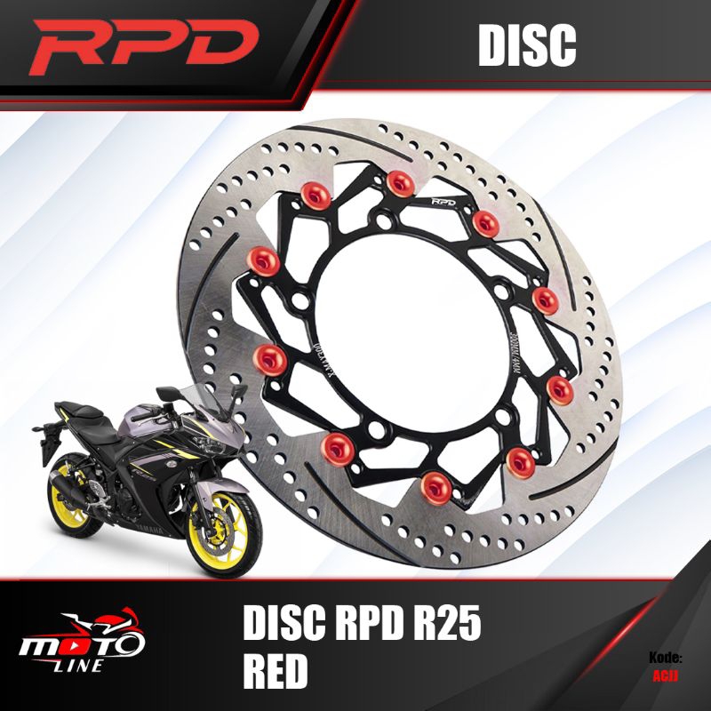 Jual Disc Piringan Cakram RPD Rotor Floating Yamaha R25 300mm | Shopee ...