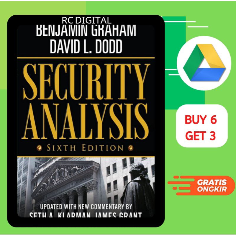 Jual Security Analysis - Benjamin Graham (Bhs Indo) | Shopee Indonesia