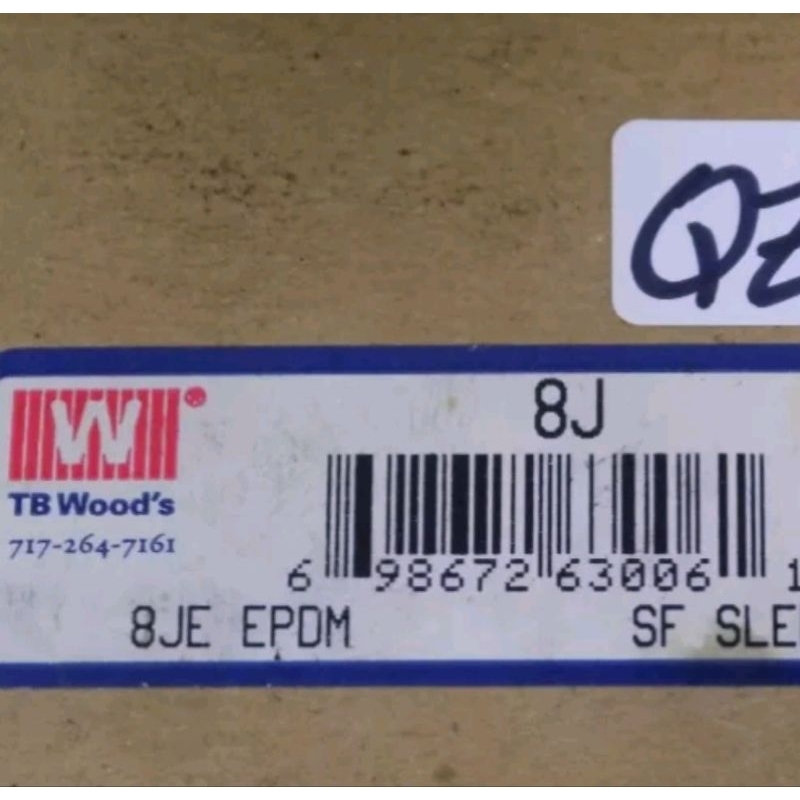Jual TB Woods 8J Sure-Flex Sleeve 8JE EPDM Coupling Element | Shopee ...