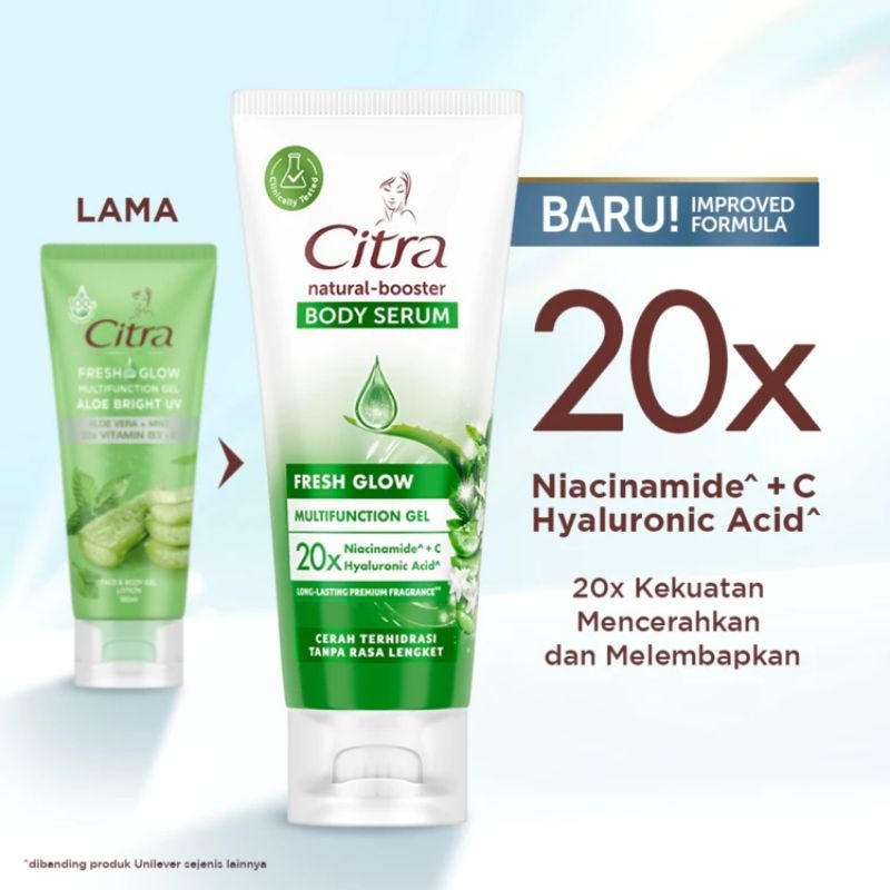 Jual Citra Fresh Glow Multifunction Gel Aloe Bright UV // Citra Natural
