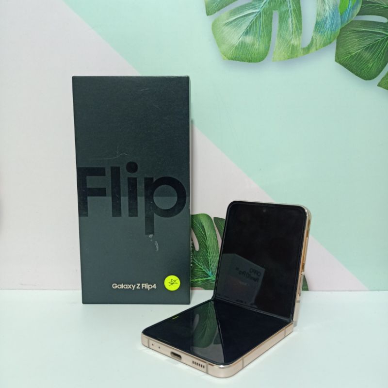 Jual SAMSUNG GALAXY Z FLIP4 8/256 GB SECOND FULLSET | Shopee Indonesia