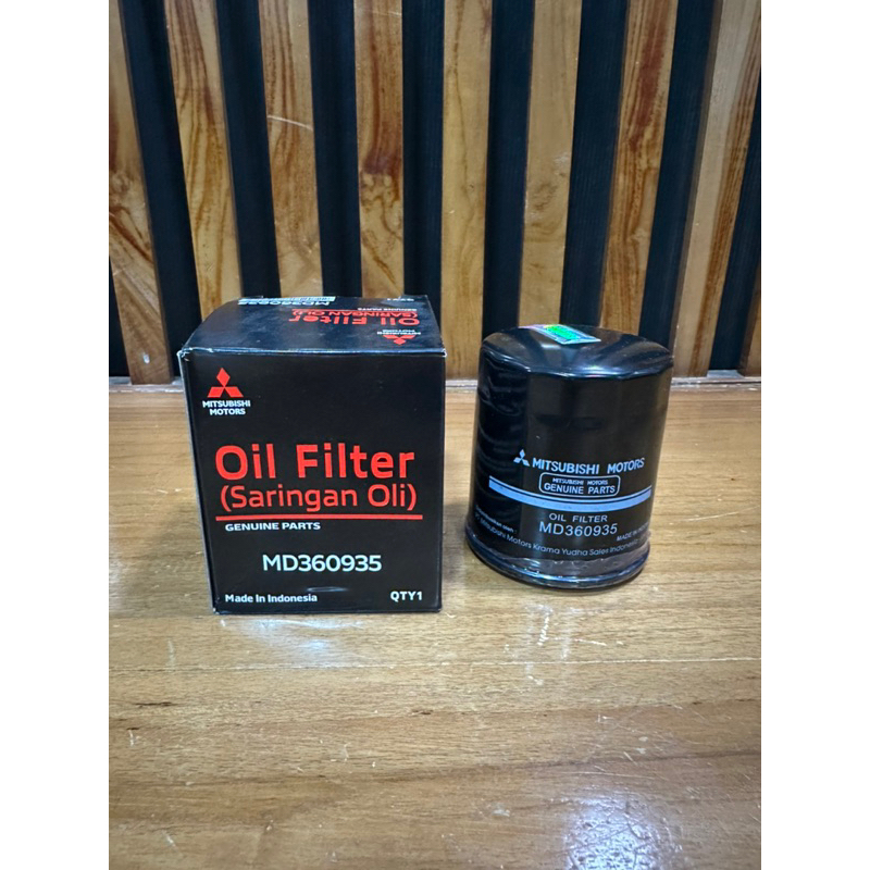 Jual Oil Filter Filter Oli Mitsubishi Xpander Mirage Outlander ME360935 Shopee Indonesia