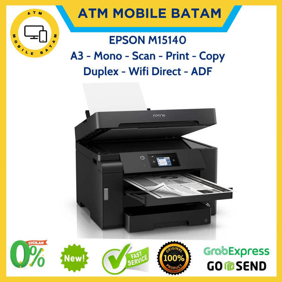Jual Printer EPSON EcoTank Mono M15140 A3 Wi-Fi Duplex All-in-One Ink ...
