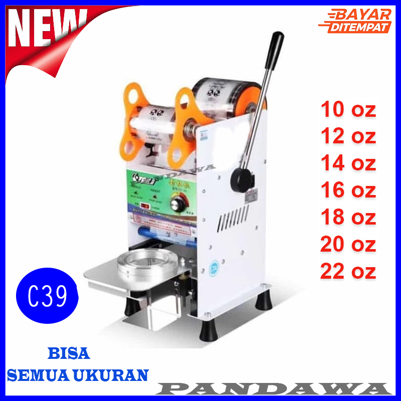 Jual Omicko C Sealing Machine Mesin Cup Sealer Press Gelas Plastik Oz Sampai Oz Shopee