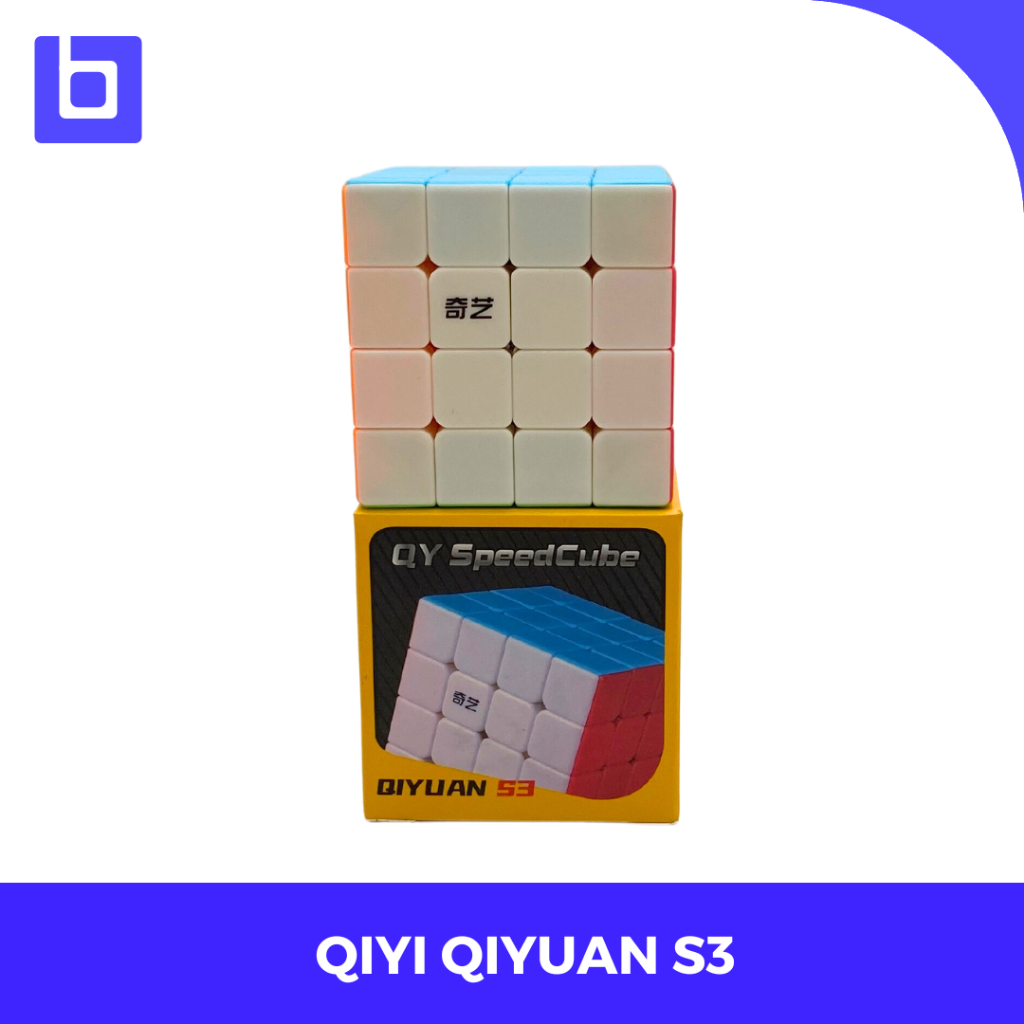 Jual Cube 4X4 - Qiyi Qiyuan S3 Stickerless ORIGINAL | Shopee Indonesia