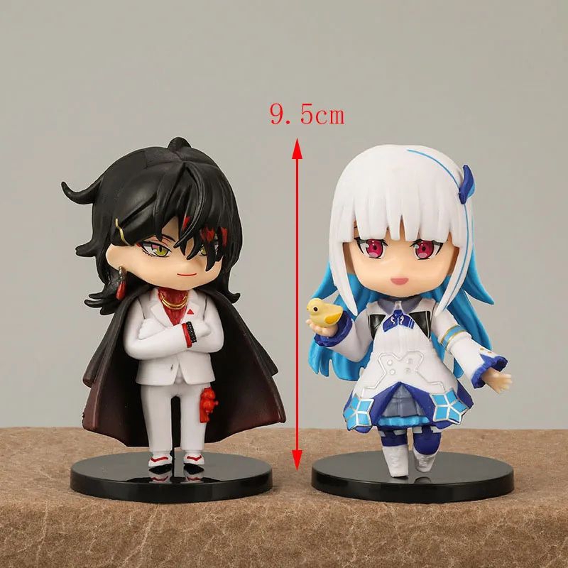 Jual 6 pcs/ set action figure holo live gura-gura nisanji(c.o shopee ...