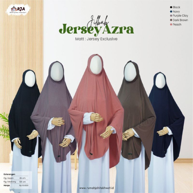 Jual Jilbab Azra Jersey | Shopee Indonesia