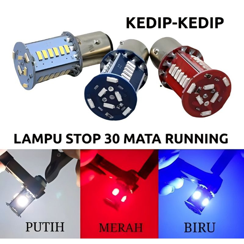 Jual Lampu Stop Rem Led Mata Kedip Stop Led Mata Flash Shopee Indonesia