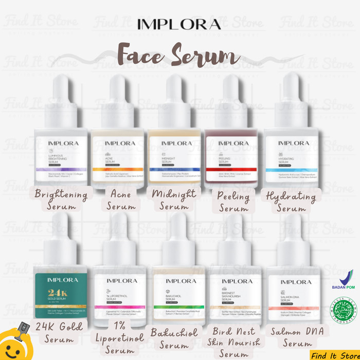 Jual implora serum 20ml | Shopee Indonesia