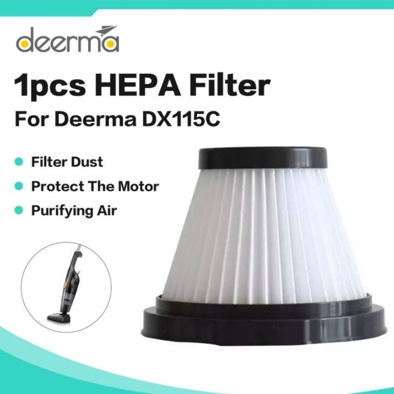 Jual Hepa filter deerma dx115c vacuum cleaner Shopee Indonesia