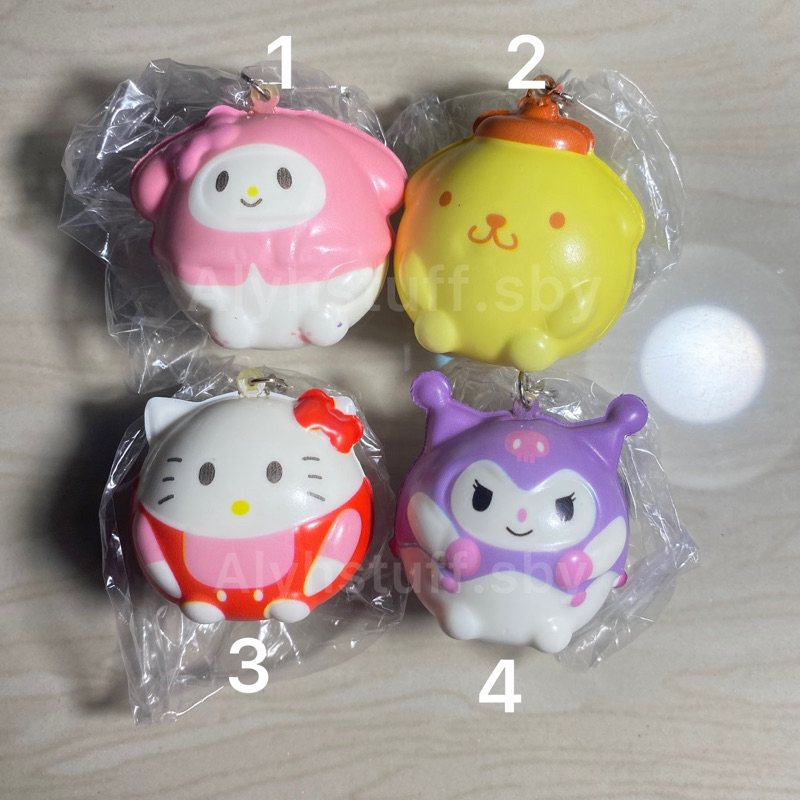 Jual PRODUK BARU | Sanrio Bun Squishy | Freeform Gift | Melody | Pom ...