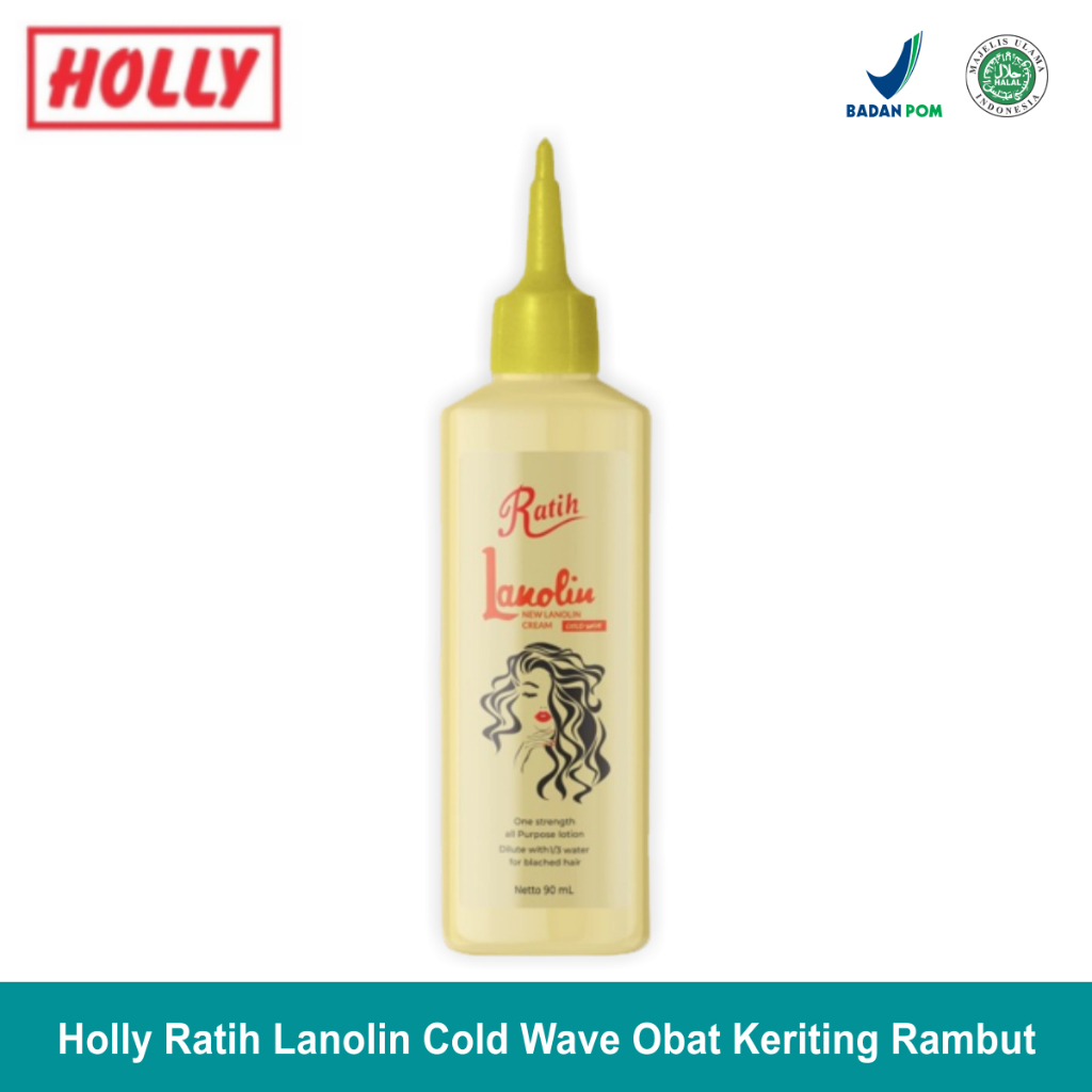 Jual Holly Ratih Lanolin Cold Wave Obat Keriting Rambut 90ml | Shopee ...