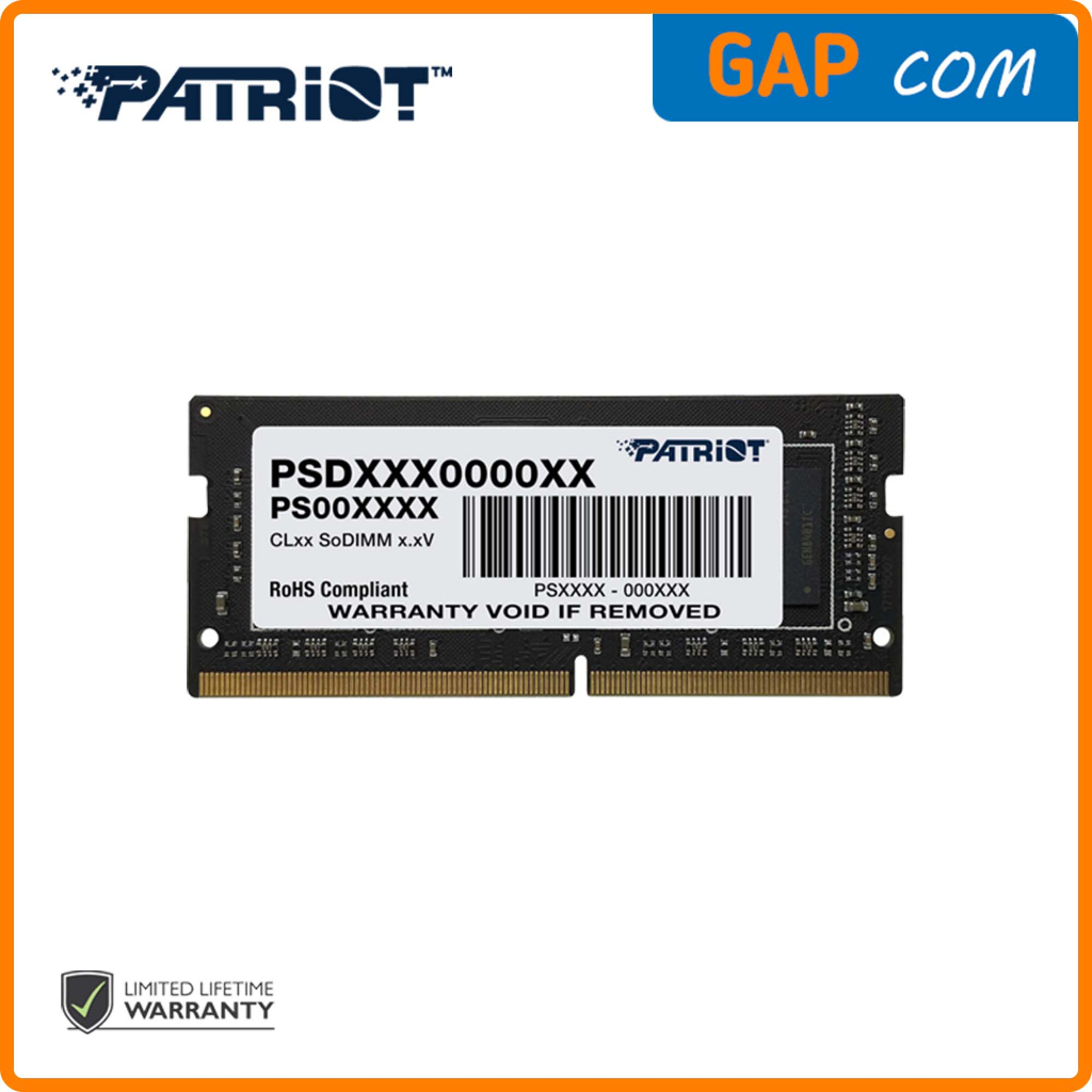 Jual RAM Laptop Patriot SL DDR4 8GB/16GB/32GB 2666MHz/3200MHz SODIMM ...