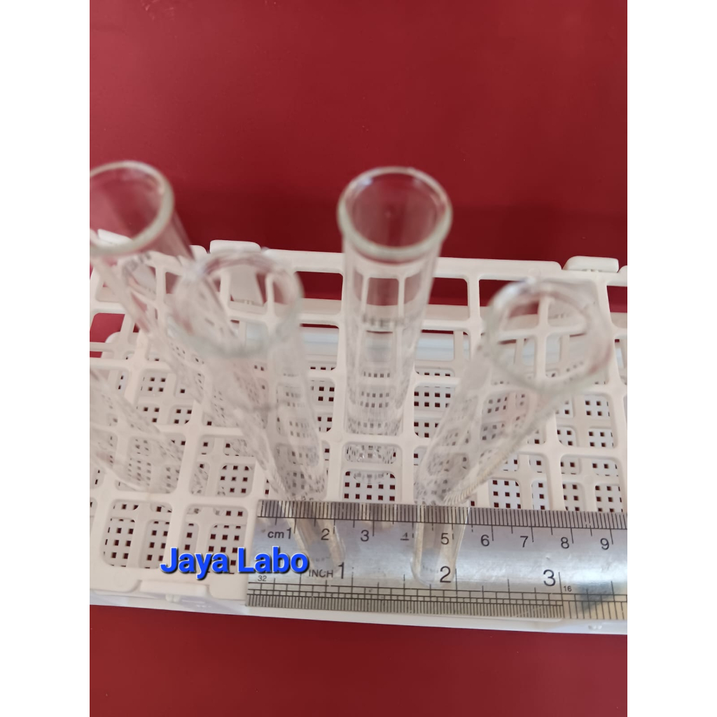 Jual Test Tube Rack White dia. 16mm/ Rak Tabung Reaksi Plastik 5x12 60 ...