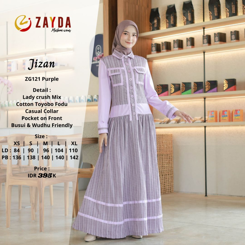 Zayda Jizan ZG121 Purple