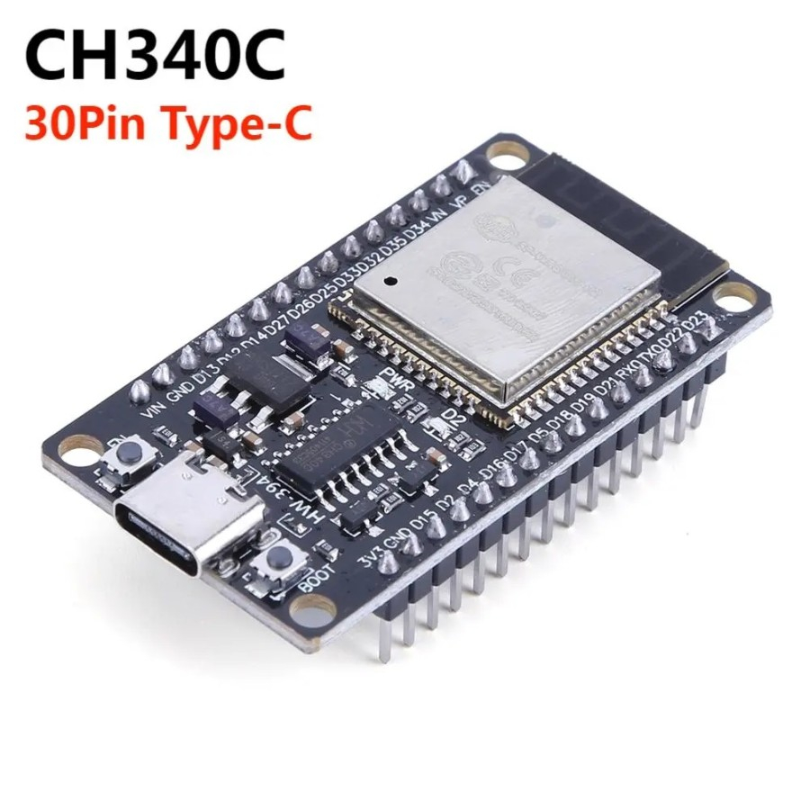 Jual ESP-32 New Development Board USB Type-C ESP32 WROOM Wifi Bluetooth ...