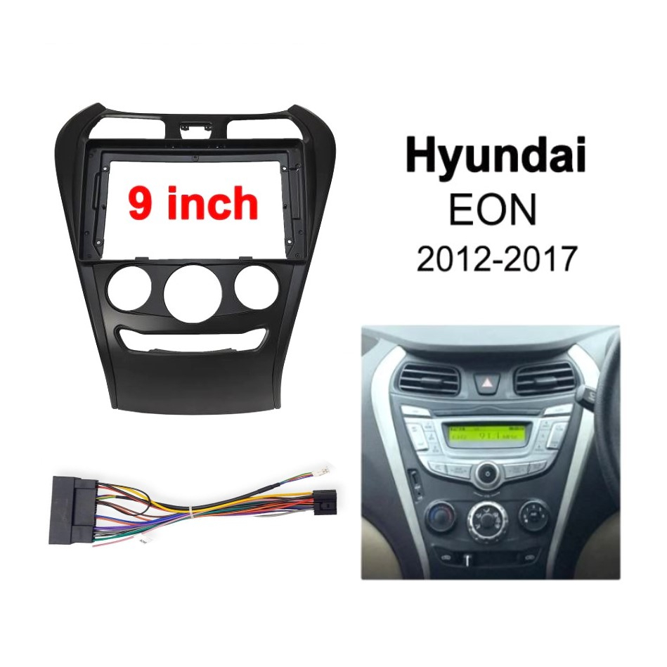 Jual Frame Panel Headunit 9 inch Hyundai Eon 2012 - 2017 | Shopee Indonesia