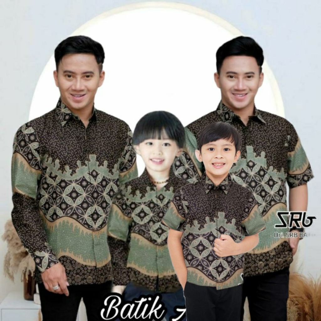 Jual TERBARU Couple sweet || couple batik ayah dan Batik anak cowok ...