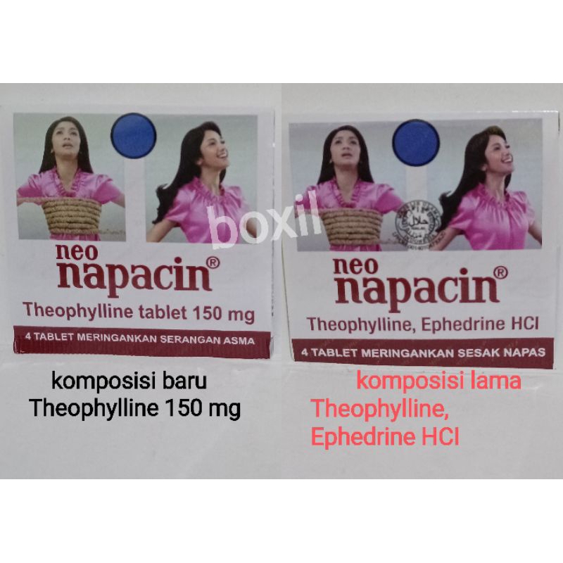 Jual Neo Napacin 4tablet Komposisi Lama 1strip 1lembar Produk Cod